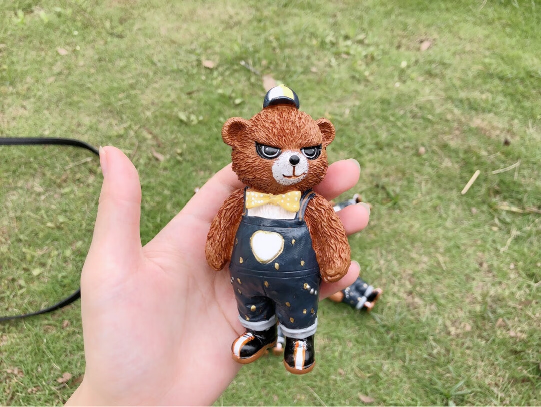 禾意 浪漫波比熊手办 吃鸡游戏公仔和平精英玩偶女友礼物平安夜 李白