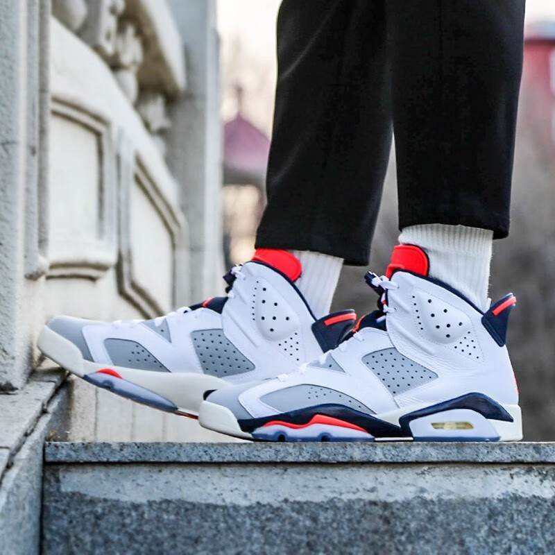 jordan aj6 运动鞋情侣款篮球鞋 ck0017-ck0025-100 南海岸 44