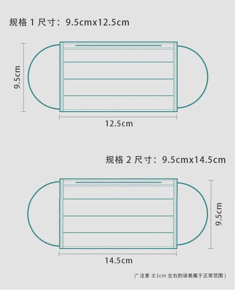 拓家叁奇儿童医用罩口一次性无菌型口儿童罩成人医用外科口罩3岁以下