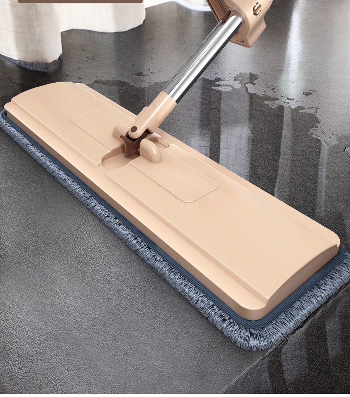 免手洗平板拖把拖地神器一拖净家用大号懒人平拖擦木地板 旗舰款38cm