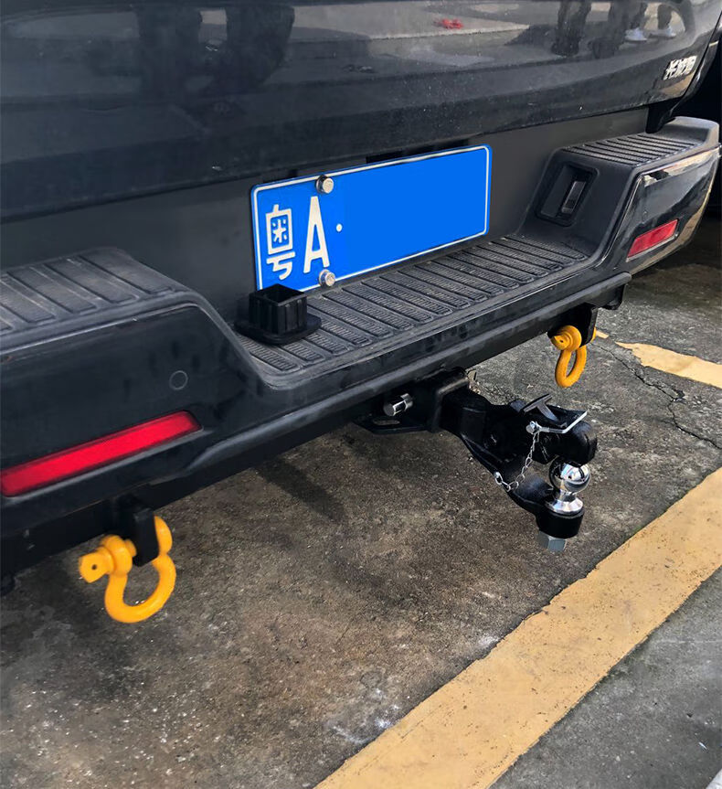 新款适用长城炮拖车钩改装风骏5风骏6风骏7皮卡牵引杠防撞 改装牵引钩