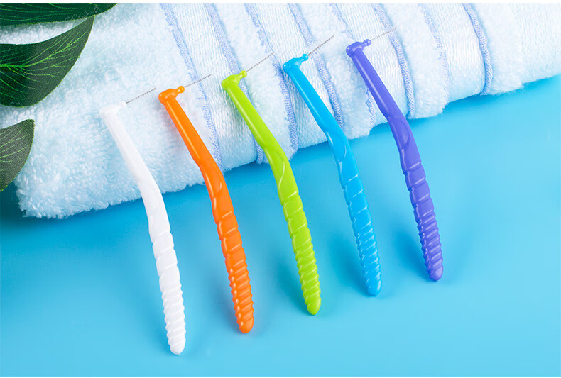 小鹿妈妈牙缝刷牙齿钢丝软毛牙间刷成人间隙刷齿间牙刷自适应牙缝齿间