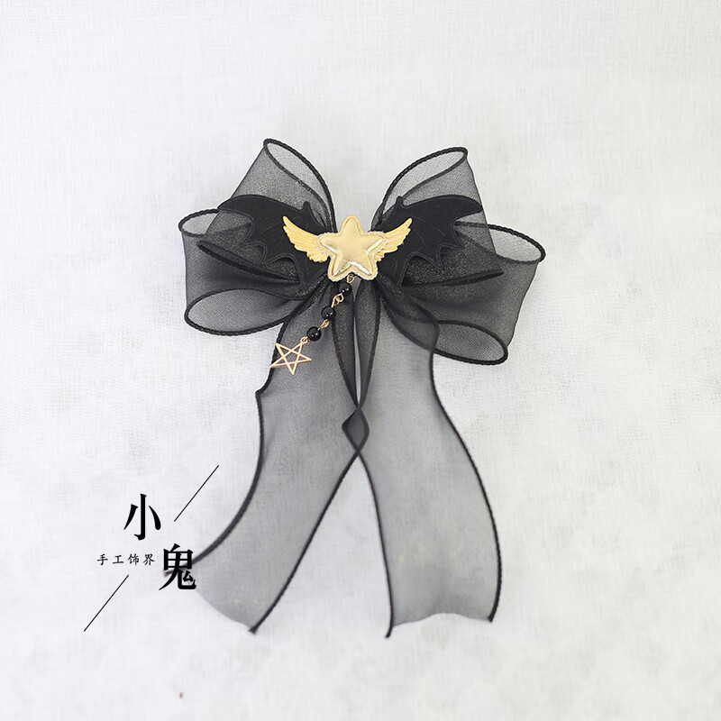 新思力 洛丽塔万圣节发箍万圣节黑暗系巫女帽发箍lolita发饰洛丽塔