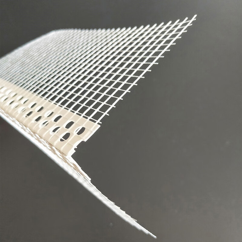 保温护角线建筑檐口成品鹰嘴滴水线塑料条外墙带网格布阳角条pvc 小