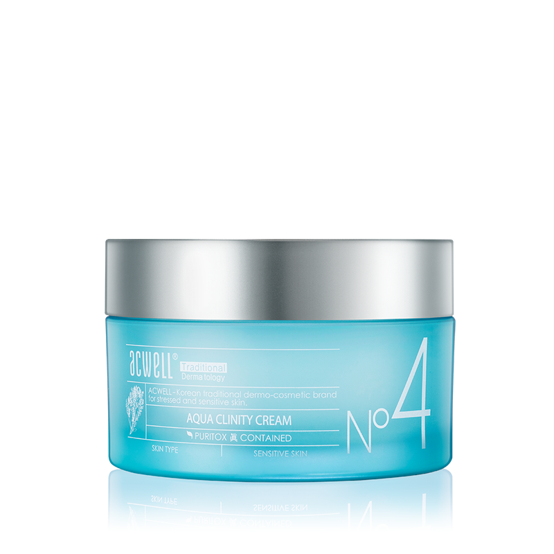 韩国n4面霜acwell艾珂薇面霜女男士晒后修复过敏感肌急救护肤品高保湿