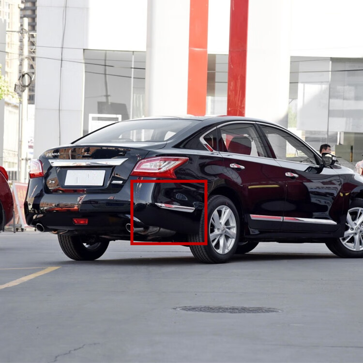 适用于13-15年天籁新世代天籁公爵车门后保险杠饰条电镀防撞亮条 尾盖