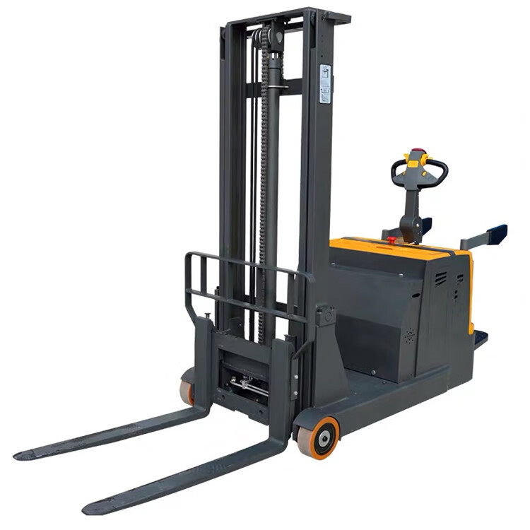 站驾式无腿配重电动堆高叉车全自动1吨1.5吨2吨电瓶铲车 载重0.