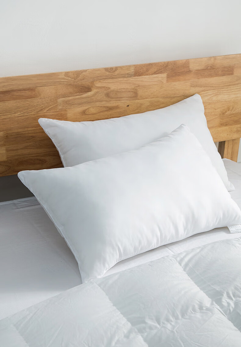 茵思宛柔软宾馆枕头枕芯一对装学生宿舍家用护颈椎枕头单人儿童枕单个