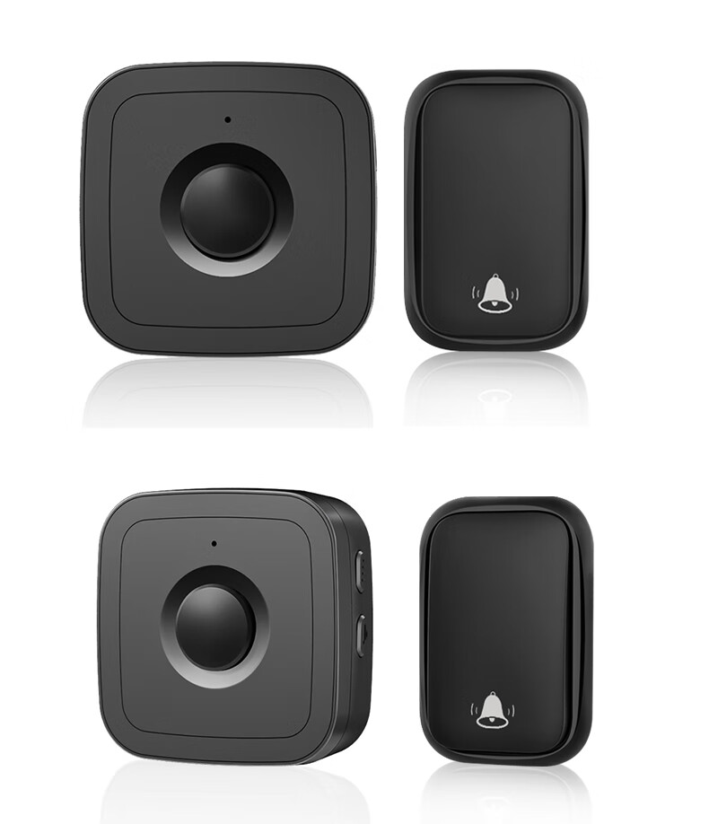 cacazi卡佳斯fa12门铃无线家用远距离电子遥控防水智能老人呼叫器自