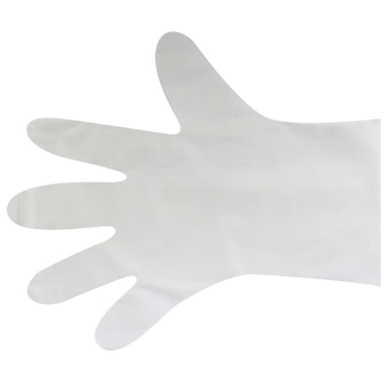 仁和同款医用检查手套弹性聚乙烯手套100只一次性手套家用医用手套100