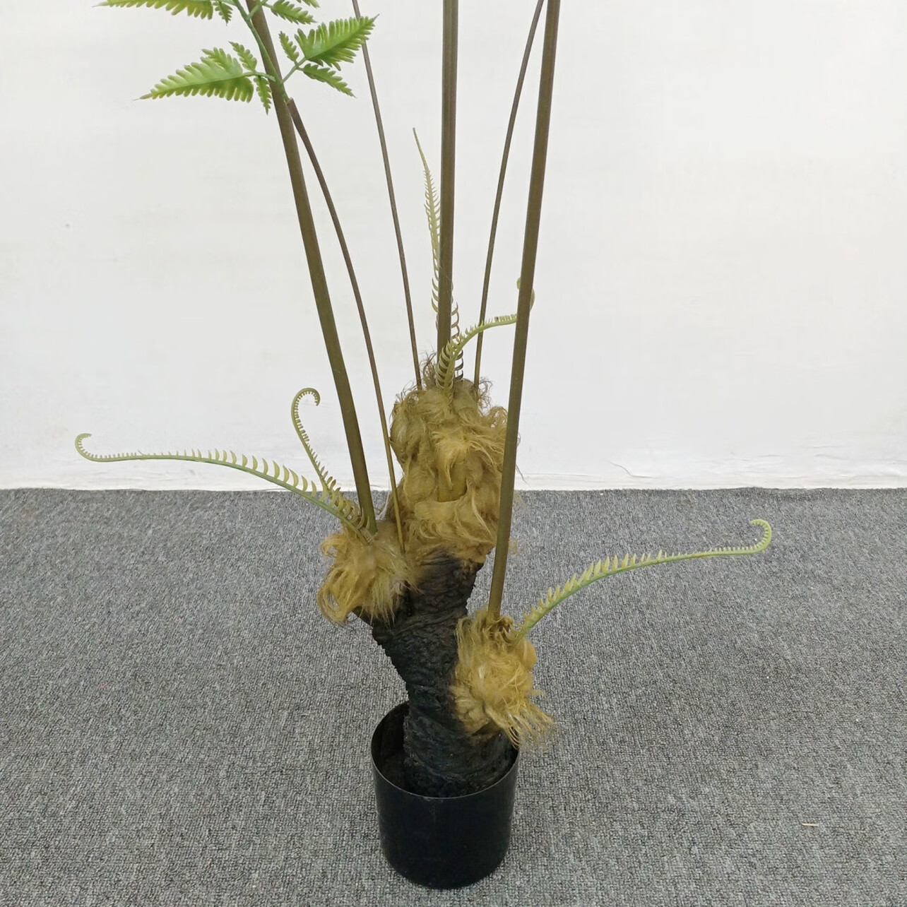 仿真金丝猴头蕨绿植室内大型植物假盆栽客厅摆件仿生树造景装饰 160cm