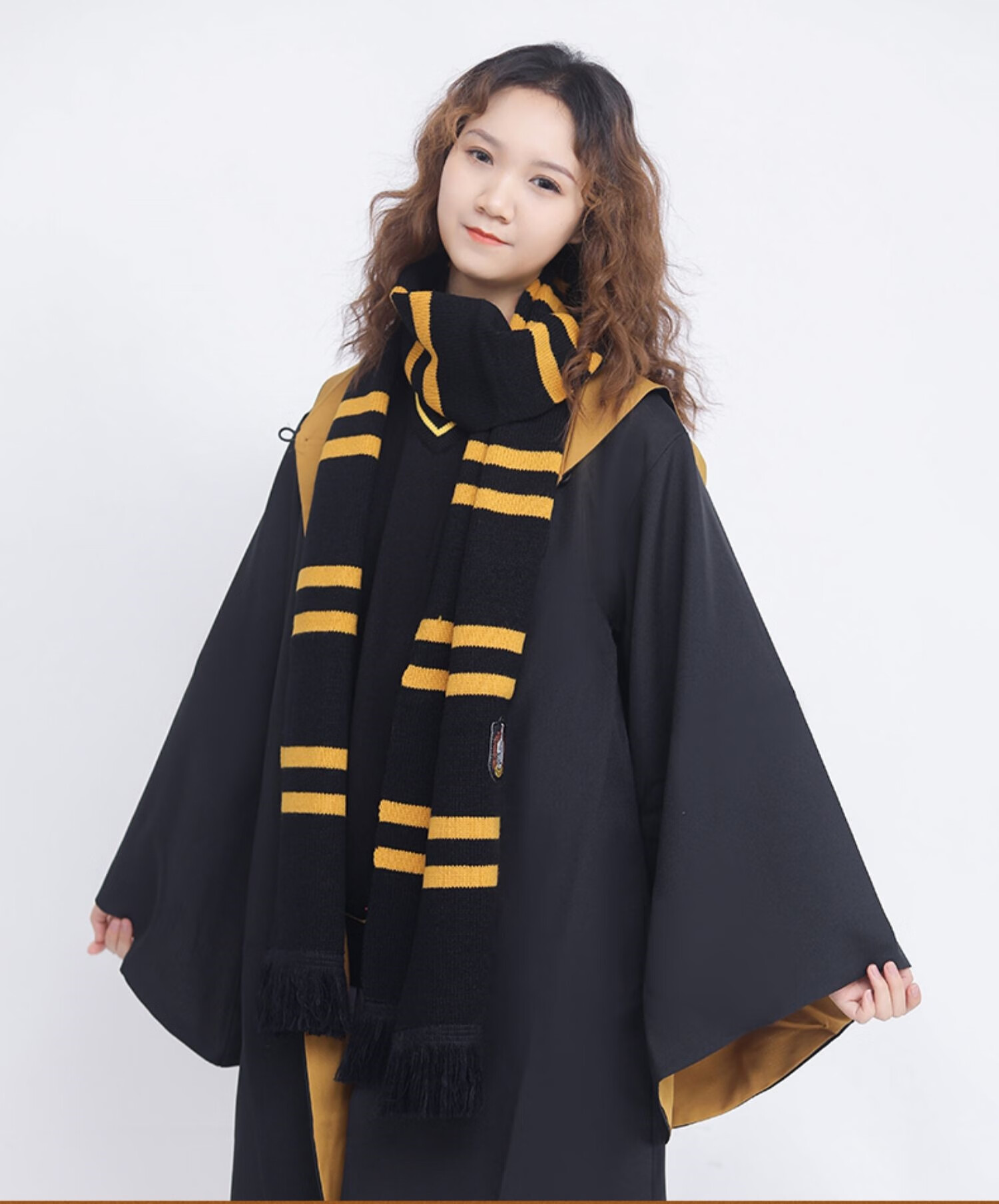 哈利波特斗篷哈利魔法袍子cos学院服环球影城衣服巫师袍服装斗篷周边