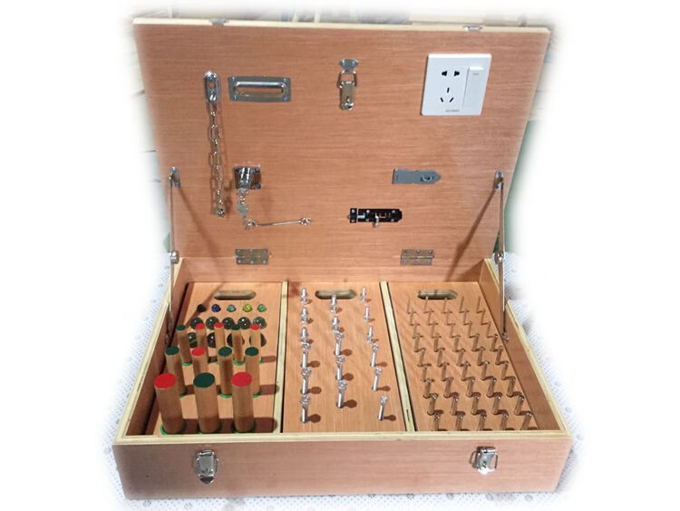 器材偏瘫中风手功能组合训练箱手指锻炼矫正器眼手协调部分为预售请