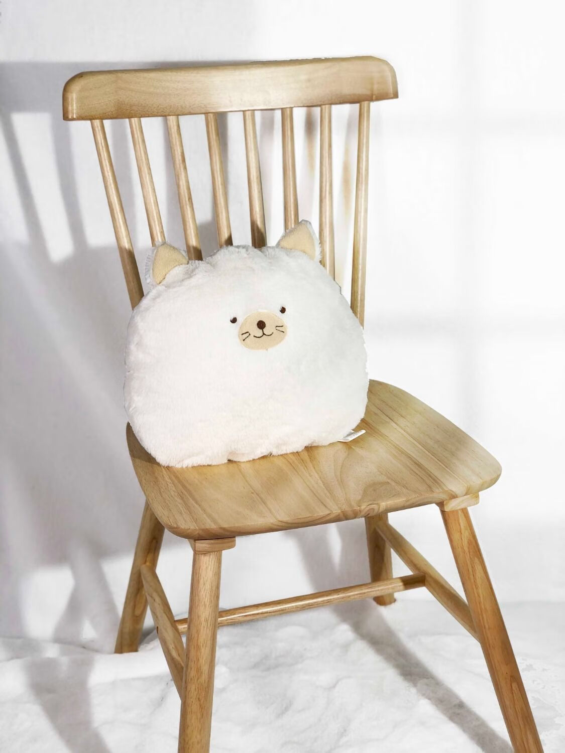 软萌四季抱枕动物靠垫毛绒少女韩版日单少女心抱枕布偶创意 奶茶熊:32