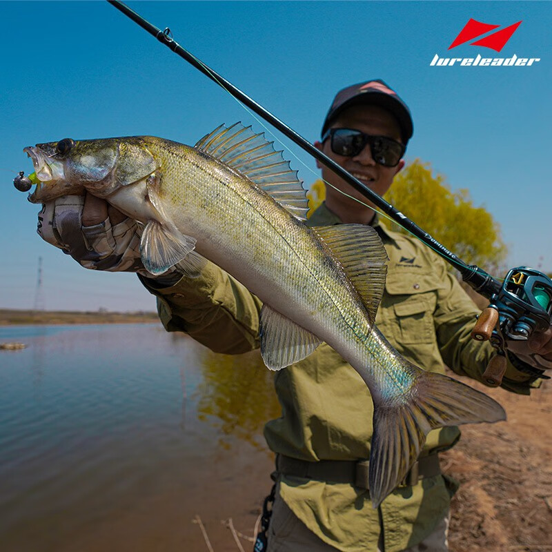 lureleader领峰22款激路亚竿2020新款激轻量版翘嘴鳜鱼鲈鱼竿直柄枪柄