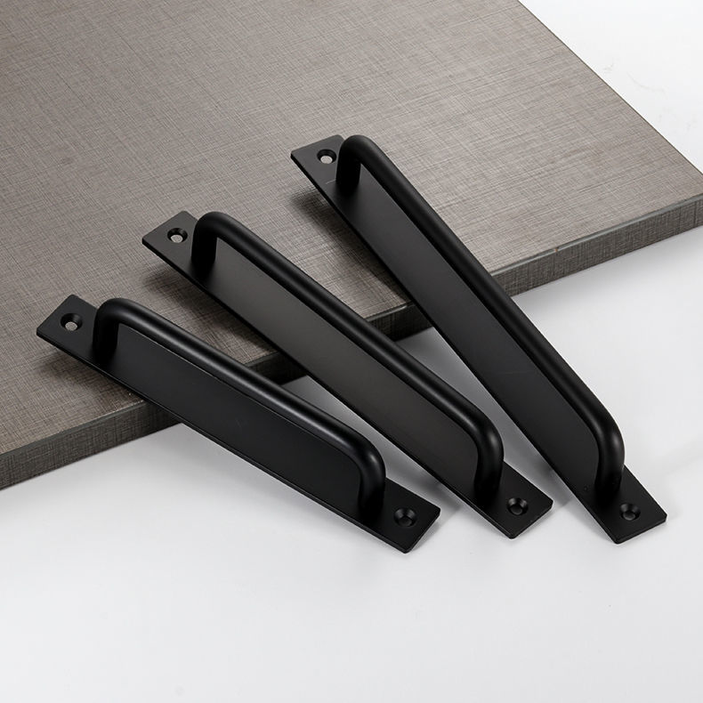 免打孔门把手明装塑钢阳台门推拉门拉手铝合金门拉手房门木门把手