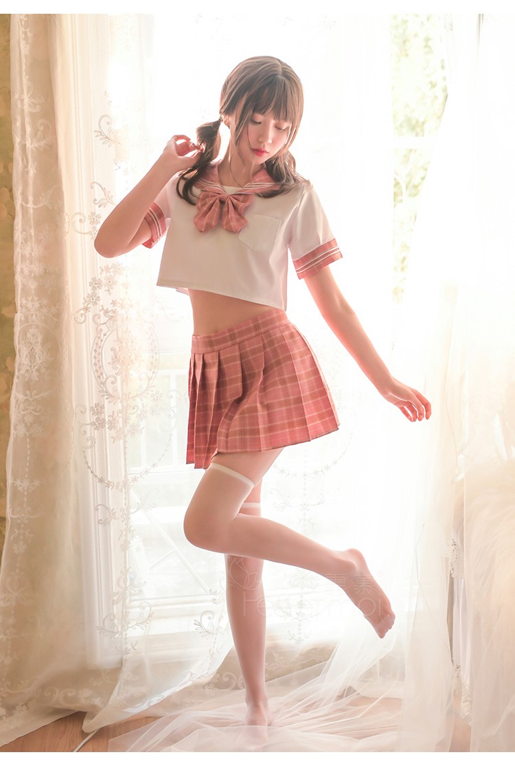 霏慕 性感诱惑情趣内衣女制服学装免脱学霸生装7041 女士性感情趣日系