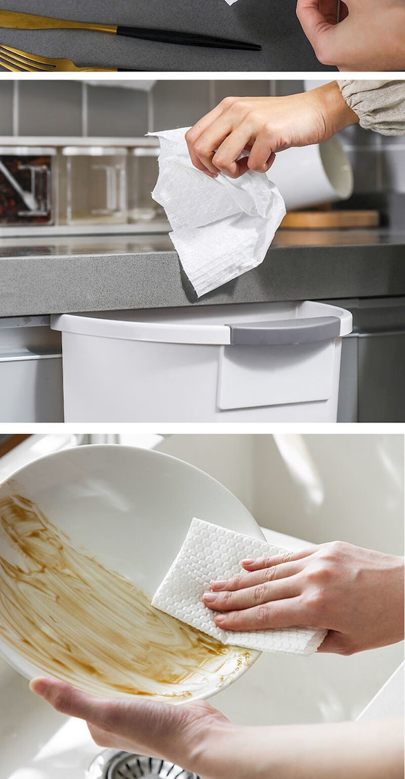 懒人抹布干湿两用厨房用品纸吸水巾加厚一次性洗碗布家务清洁家用 一