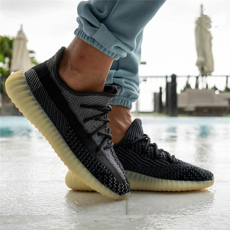 阿迪达斯adidas男鞋女鞋yeezy350v2boost侃爷椰子350跑步鞋fy5346gw2