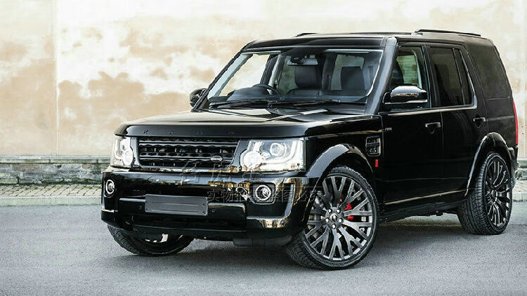 适用于22年全新路虎发现4中网 老款发现3改装发现4专用发现4风口鱼鳃