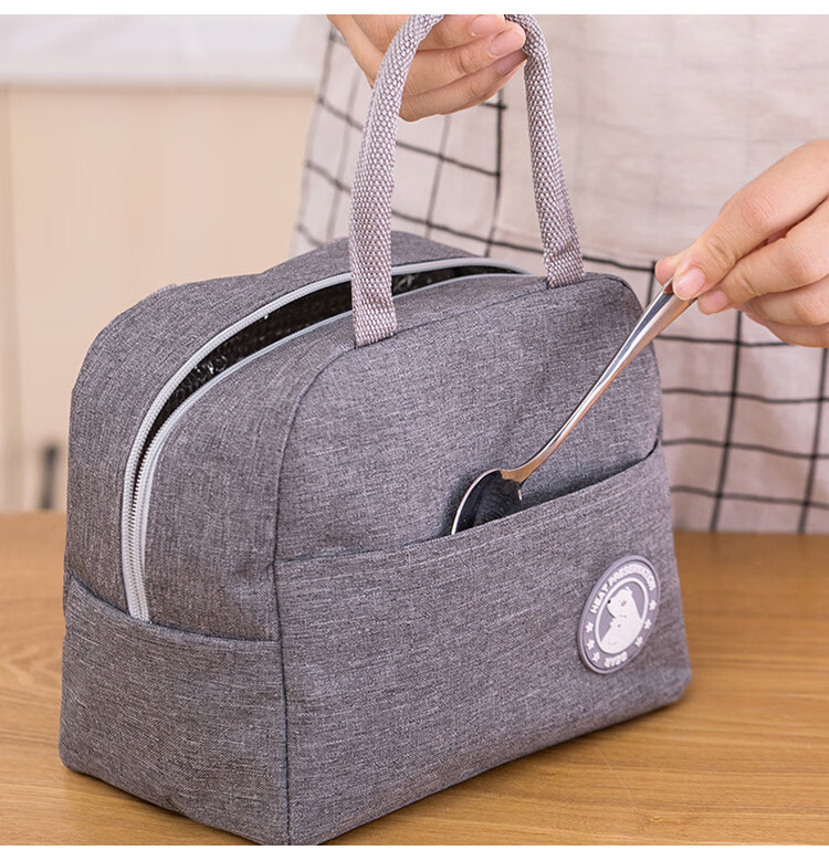 便当袋饭盒袋便当包上班族带饭包铝箔手提饭袋兜加厚便当餐包小学生