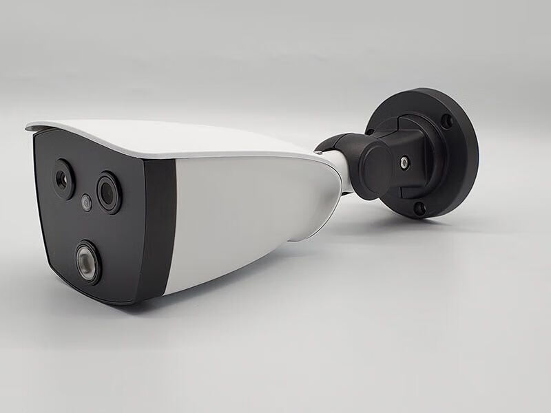 红外热成像测温摄像头学校医院测温摄像机测温测温筛查设备 深灰色