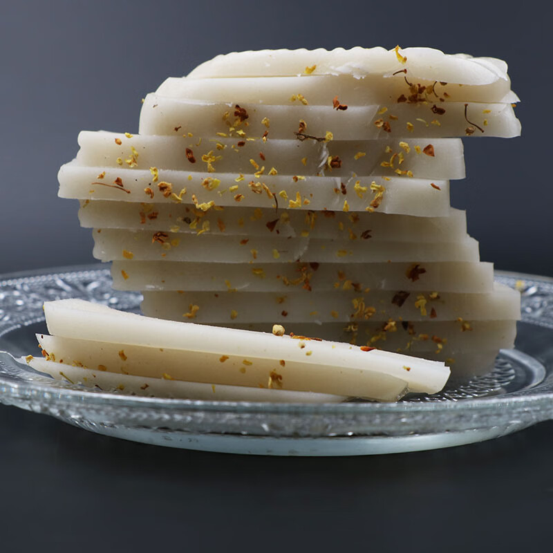 南京特产 猪油年糕克/桂花糖年糕 传统糕点零食 桂花糖年糕6块