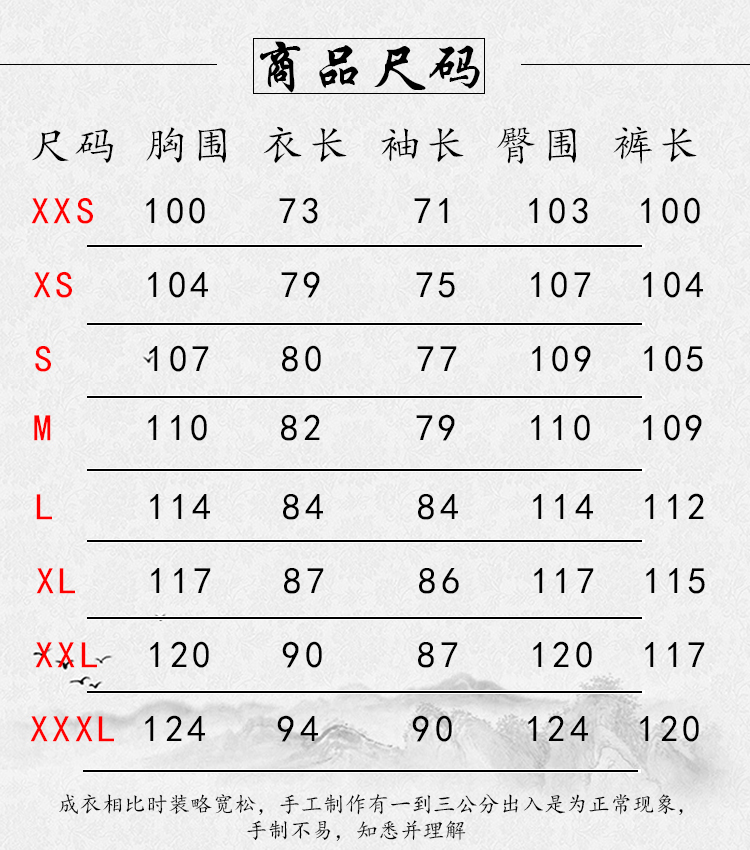 道教道袍的裁剪图纸图片