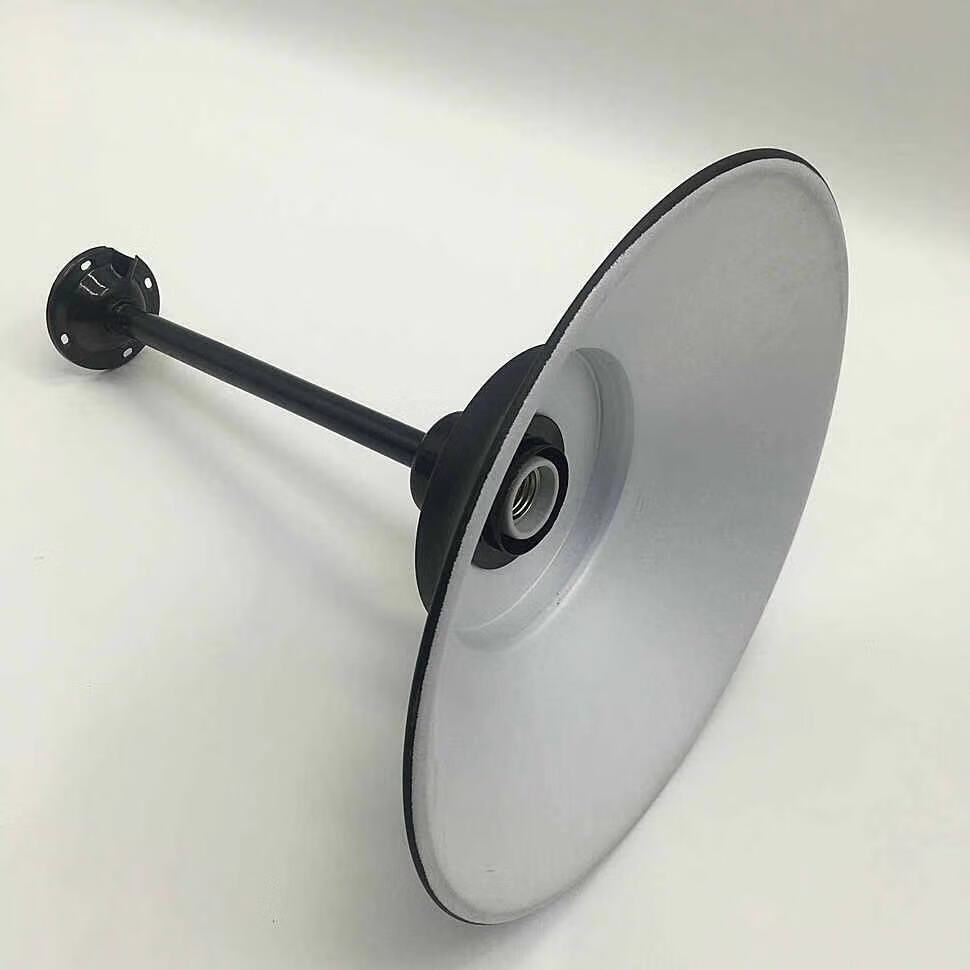 led工业风吊灯办公室工厂工矿灯罩舞蹈房咖啡厅理发店餐厅吊灯罩 直径