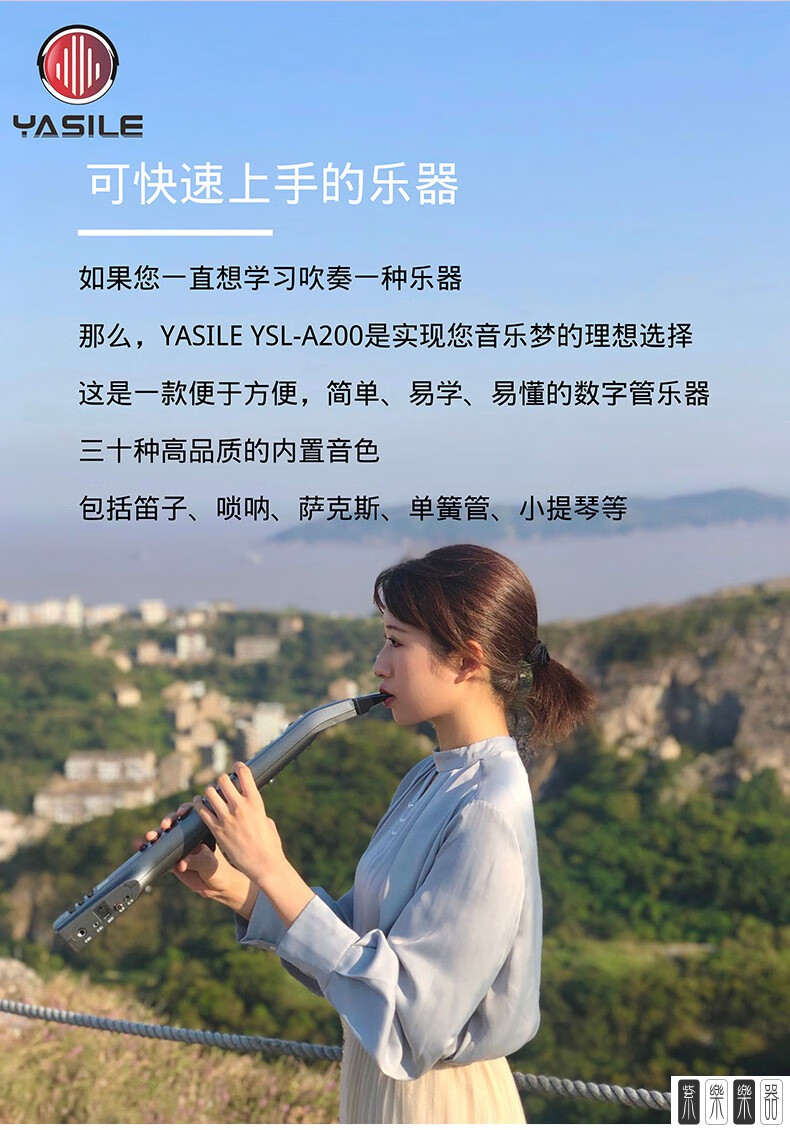 超值好物〗yasile雅思樂電吹管a200國產葫蘆絲笛子樂器大全初學者