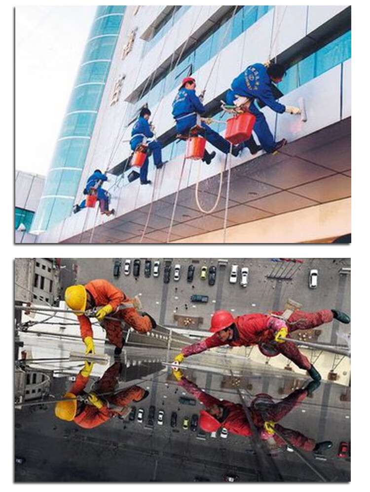 外墙安全坐板高空吊板加宽外墙清洗吊绳滑板蜘蛛人加厚座板安全绳套装