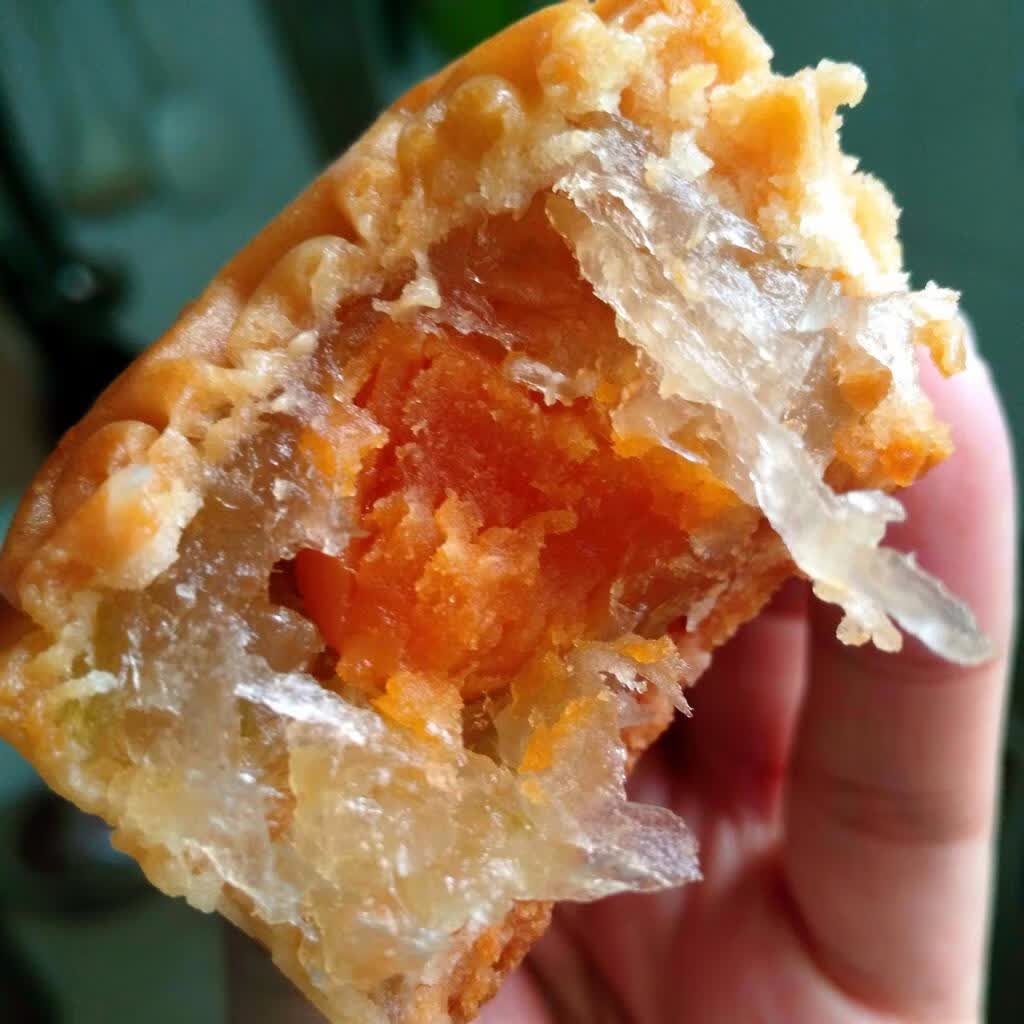 台山特产冬蓉冬翅蛋黄月饼广东式传统老牌陈皮咸旦冬瓜蓉冬容月饼 无