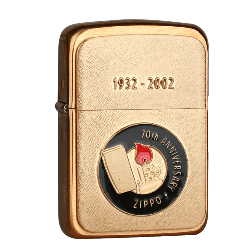 zippo打火机正版 美国原装限定珍藏老机 c02终身好朋友70周年纪念