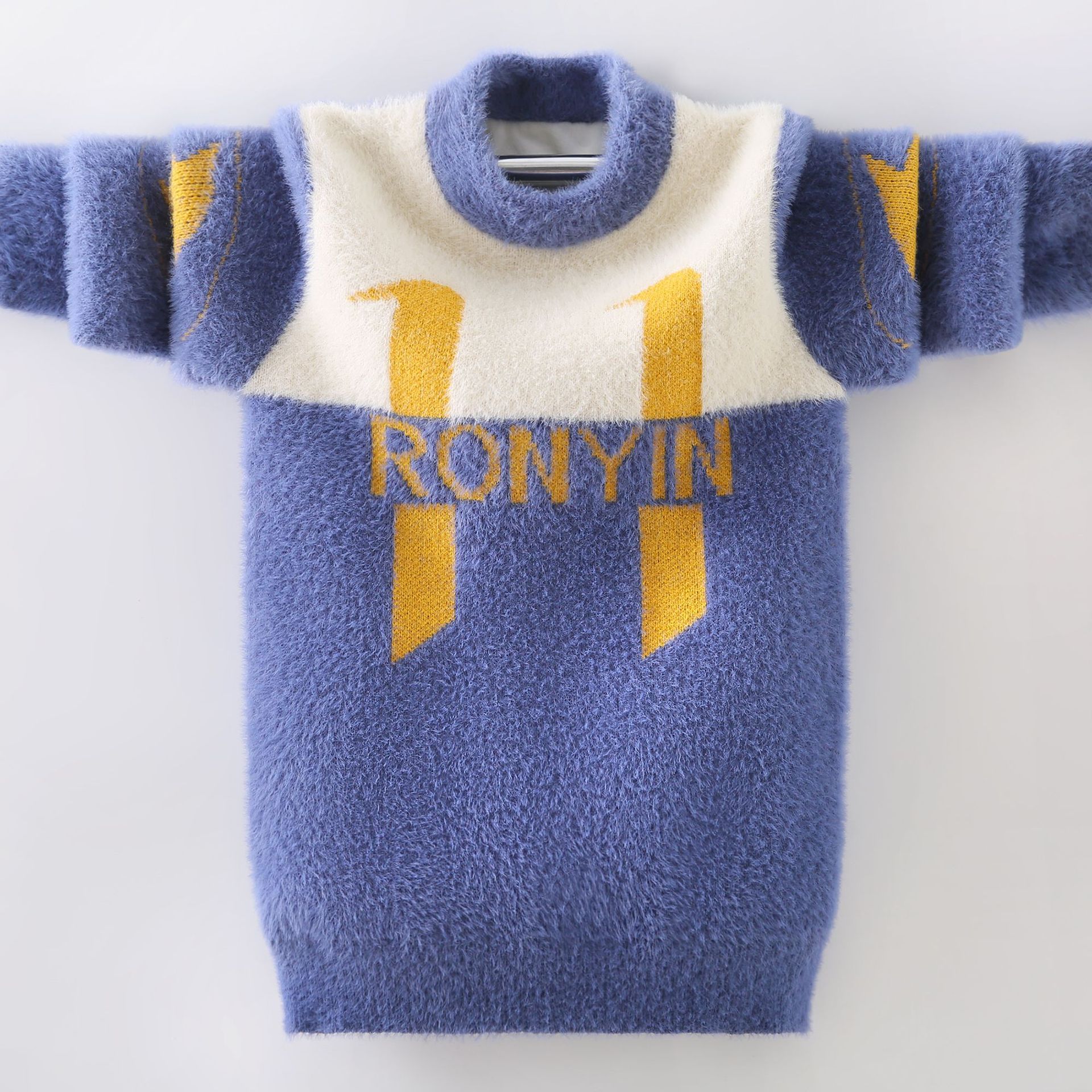 迪士尼同款童装儿童毛衣男童针织毛线衣2020秋冬新款男孩羊毛衫加绒