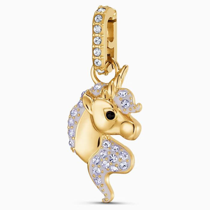 swarovski施华洛世奇创意礼品个性独角兽吊坠饰品手链项链配饰single