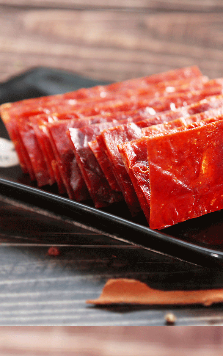 味巴哥功夫现烤猪肉脯128g靖江特产酥脆纸片肉脯干肉类 功夫脆烤