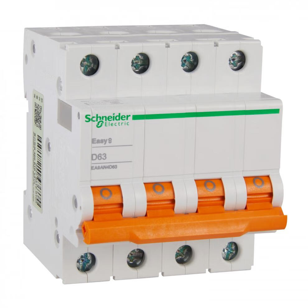 施耐德 空气开关断路器 梅兰日兰 ea9系列2pd63/3pd63/ 4pd63空开 4p