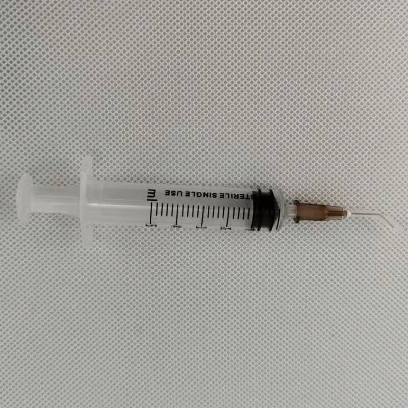 洁瑞威高一次性无菌冲洗器泪道冲洗针5ml100支眼科045弯头带管洁瑞