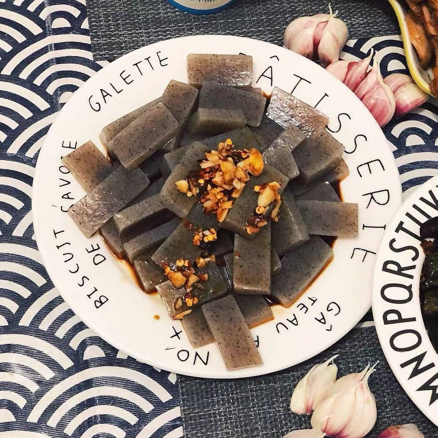 魔芋豆腐天丰裕新鲜速食400g袋魔芋粉黑块零脂饱腹即食代餐魔芋块10袋