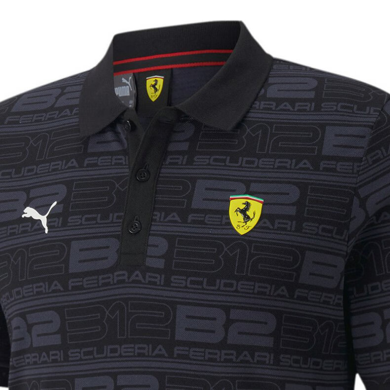 胜道运动 puma彪马polo衫男士2022夏季新品法拉利ferrari短袖t恤