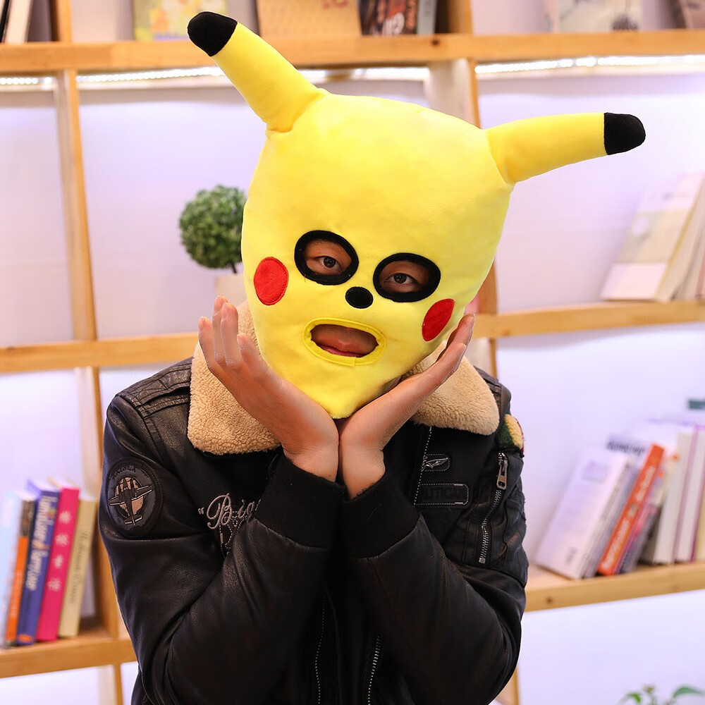 沙雕鲨鱼恐龙圣诞帽便便卡通玩偶头套女可爱网红拍照搞怪抖音帽子送