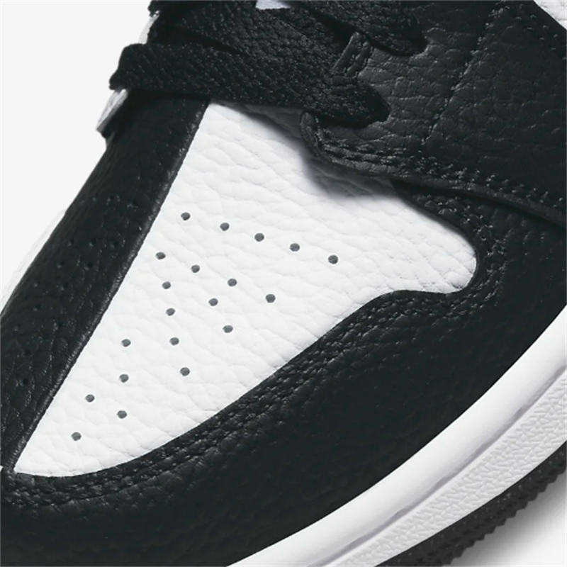 耐克nike air jordan 1 low se 女子aj1黑白阴阳运动鞋 dr0502-101