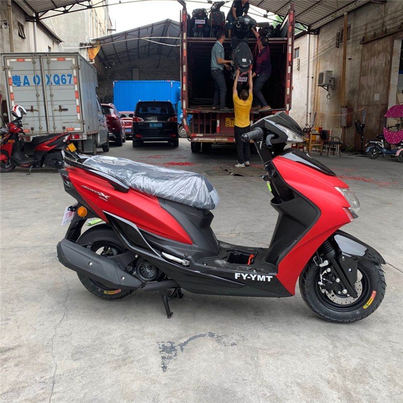 飞鹰摩托车小劲战5代目福臻110新款国4电喷发动机踏板车 fy-ymt劲战