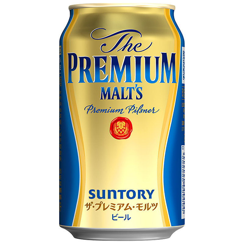 日本原装进口 三得利万志啤酒350ml 24罐装