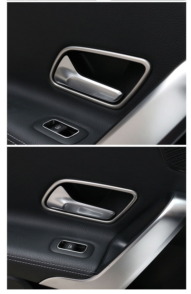 2020款奔驰a200l180cla200260内门碗拉手框门把手内饰装饰改装奔驰a级