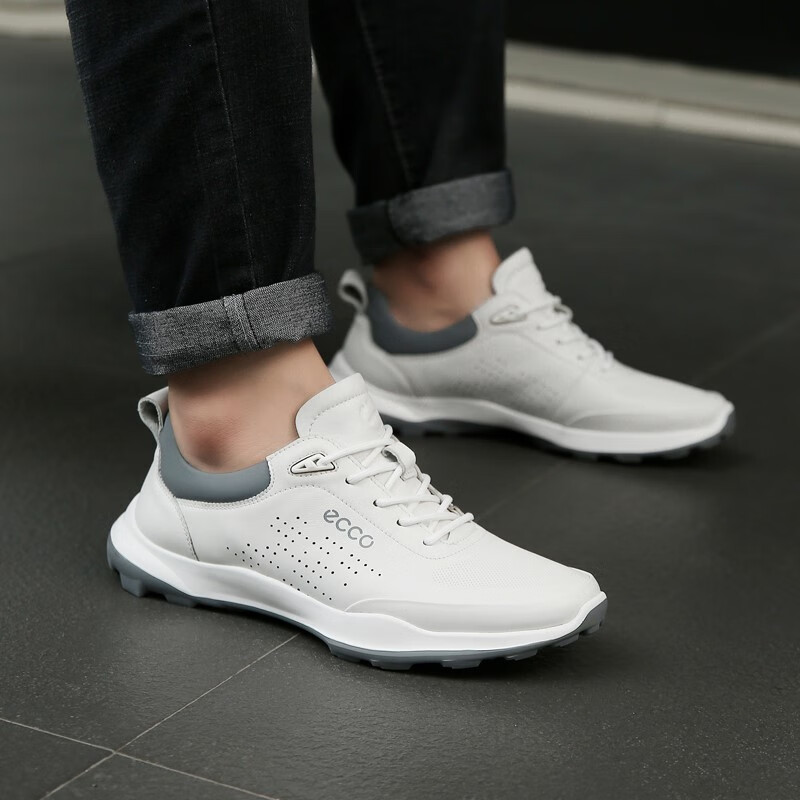 ecco爱步休闲运动鞋男户外探索透气舒适减震跑步鞋健步系列870909