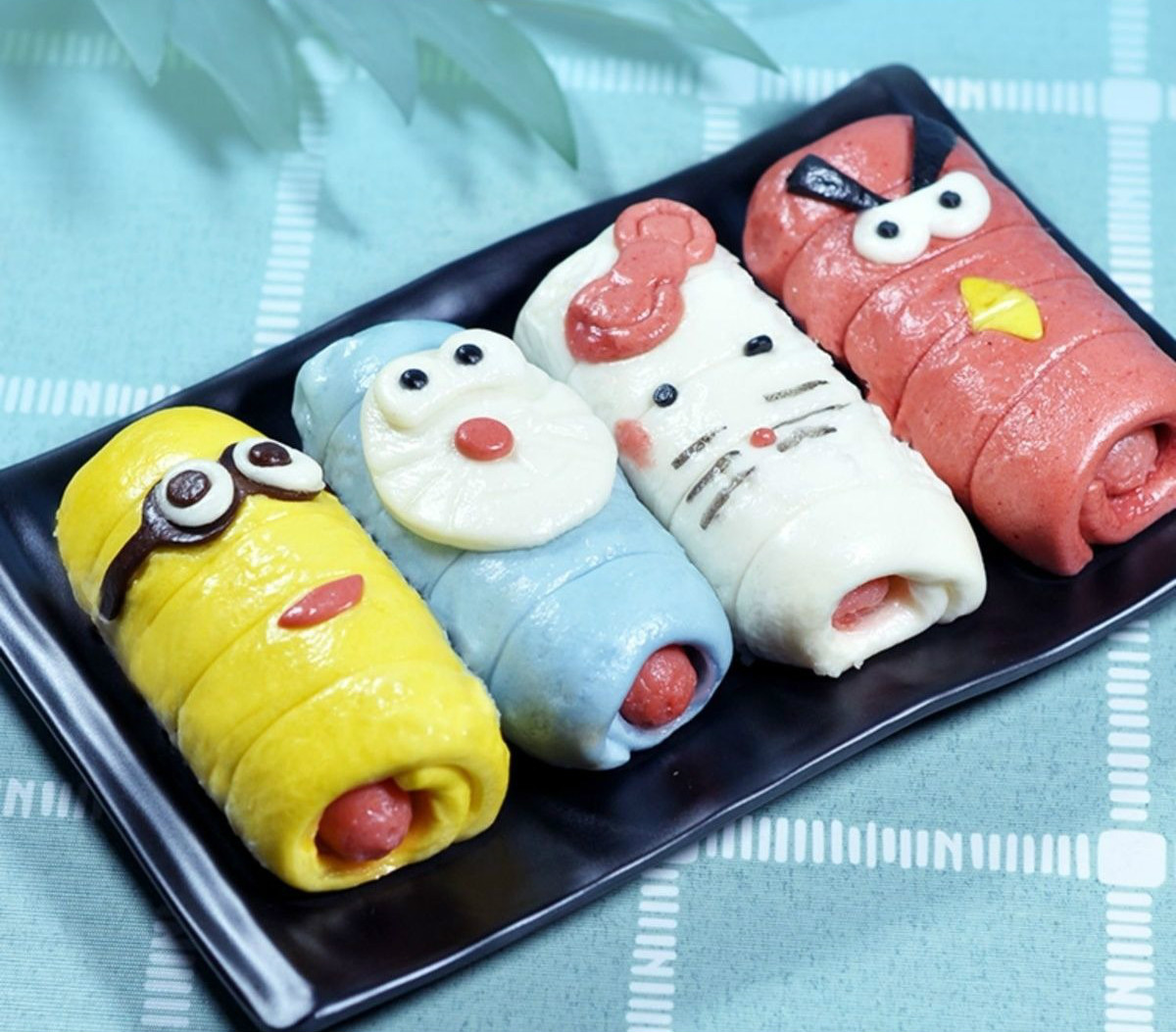 卡通热狗肠果蔬热狗卷香肠包子儿童可爱面食面点早餐速冻方便食品卡通