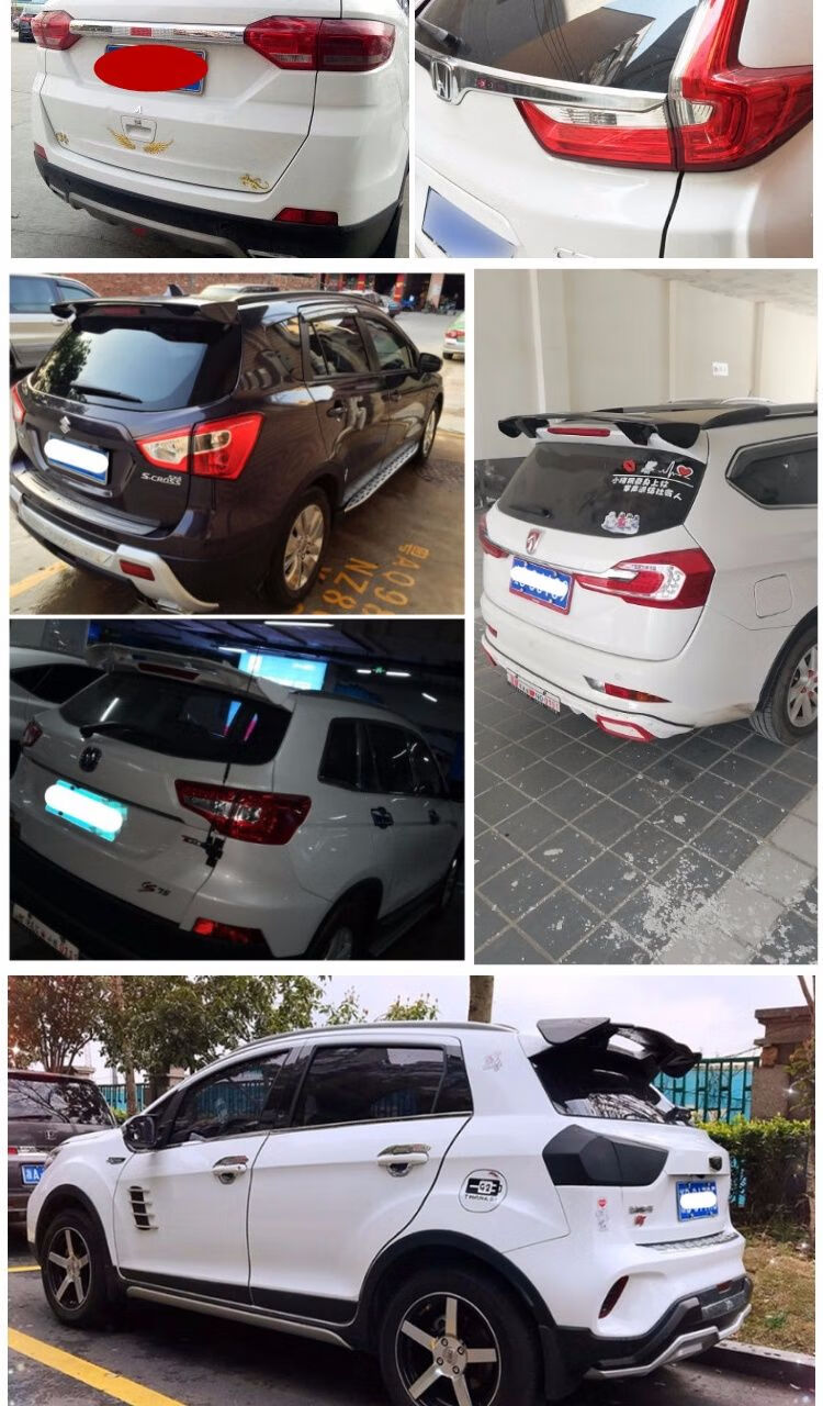 铃木雨燕汽车尾翼铃木奥拓天语雨燕汽车尾翼两厢车通用汽车尾翼个性