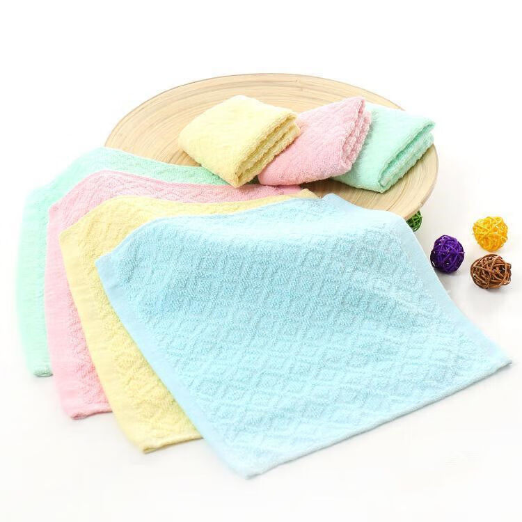 棉口水巾新生儿洗脸毛巾棉儿童毛巾洗脸小方巾小毛巾婴儿方巾幼儿园