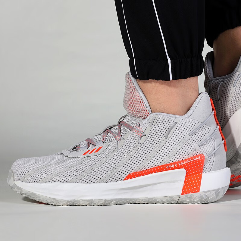 adidas阿迪达斯男鞋 新款dame 7 gca利拉德7代战靴鸳鸯配色实战篮球鞋